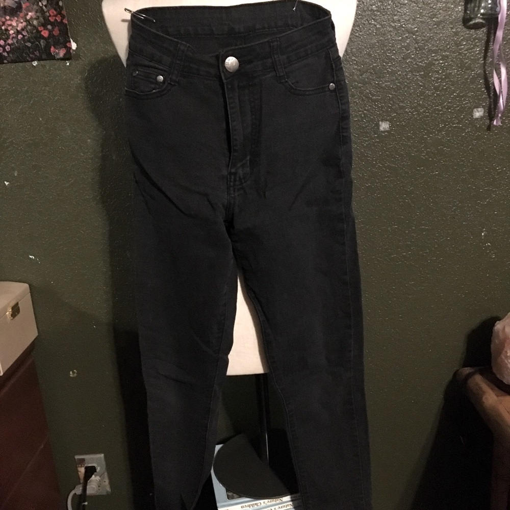 High Waisted Skinny Jeans